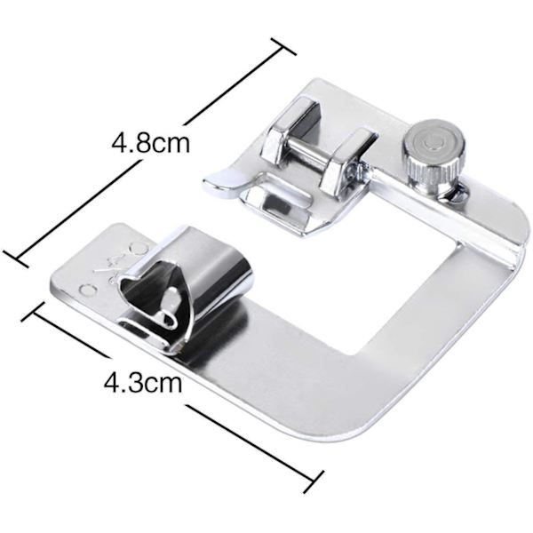 Pcs Hemmer Fot för Symaskin (1/2 Tum, 3/4 Tum, 1 Tum)