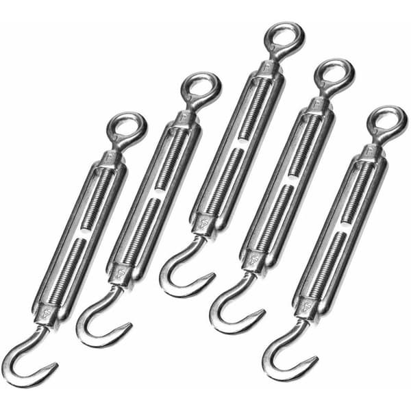 M4 304 Rustfritt Stål Strammer Rustfritt Stål Strammer Wire Rope Lys Spenning