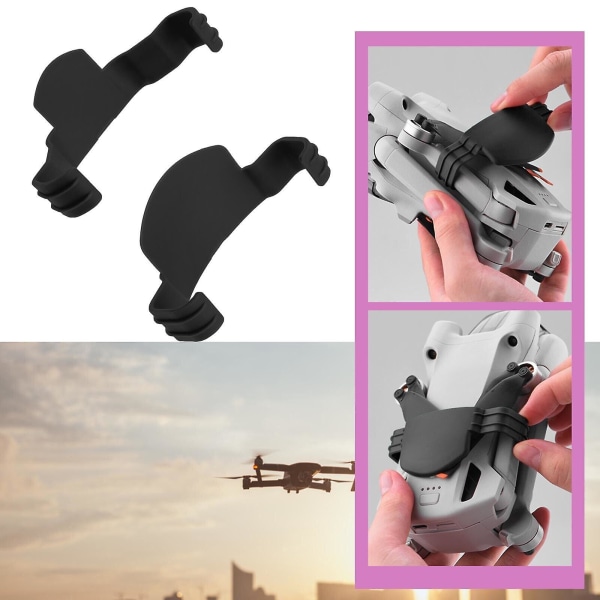 Drone Propeller Holder 3 Pro Propeller Blade Fixer (sort)(1stk)