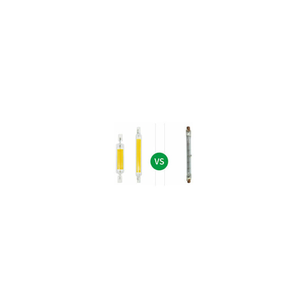 10W LED-pære 78mm dæmpbar, IC konstantstrømslyspærer uden stroboskop, varm
