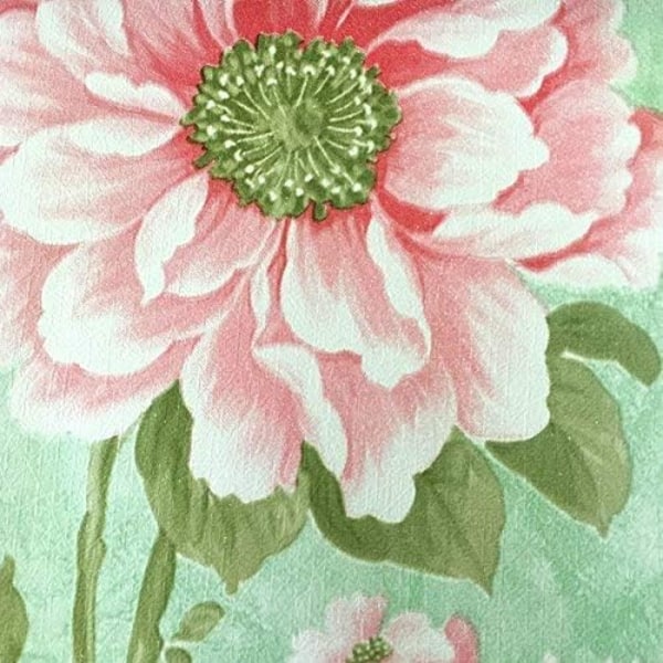 Vintage Blomsterskuffe Hyldepapir Selvhæftende Hyldeforing Ma