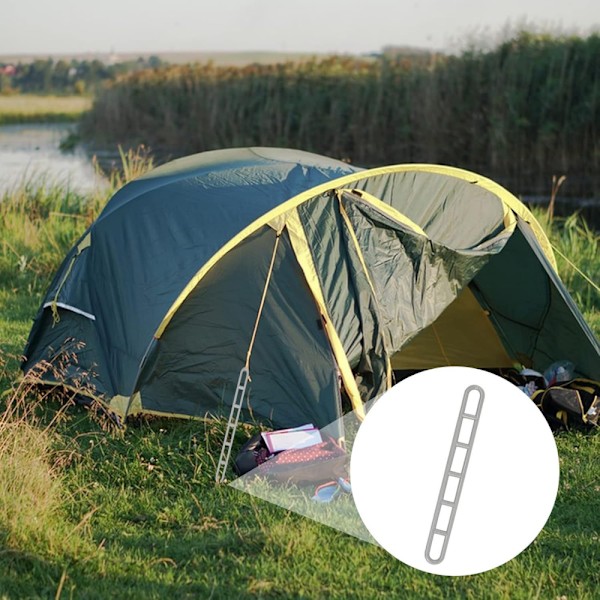 20 st markis stege band flexibel 6 fack tak camping fixering spänning för tält plast ou
