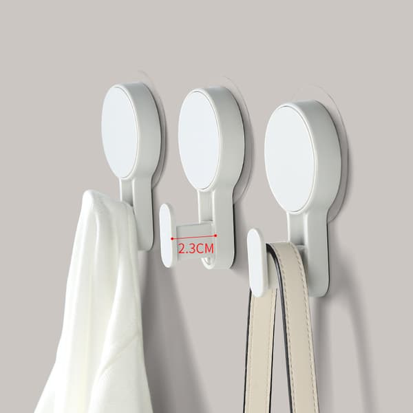 3 st Oval Transparent Adhesive Hook Transparent Adhesive Hook