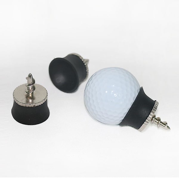 Golf sugkopp golfboll retriever sugkopp plocka upp verktyg sugkopp gripare putter grepp bärbar golftillbehör 2 st svart