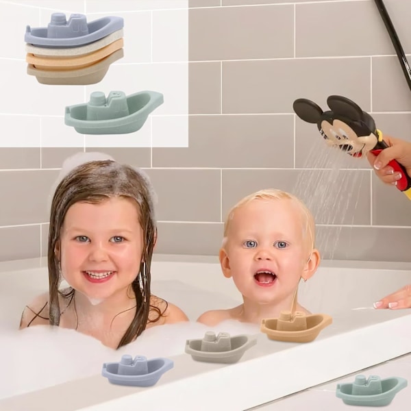 Badelegetøj, 5 Badebåde, Baby Badelegetøj, Stakkeleg, Vandlegetøj til Swimmingpool, Badelegetøj til Børn fra 6 Måneder