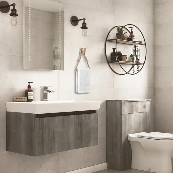 2 kpl wc-paperiteline ilman porausta wc-paperiteline