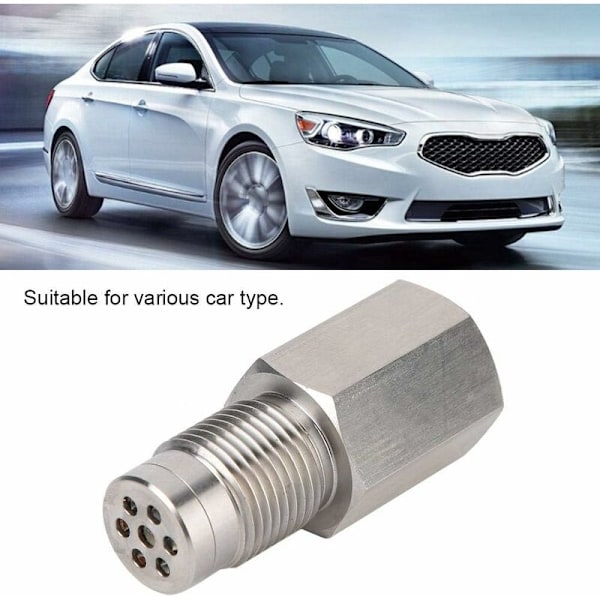 M18x1.5 Bil Ilt Sensor Forlænger Rustfrit Stål Ilt Sensor Spacer Adapter universal