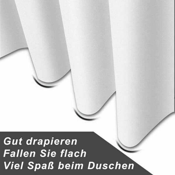 Antimugg dusjforheng, polyester dusjforheng for bad