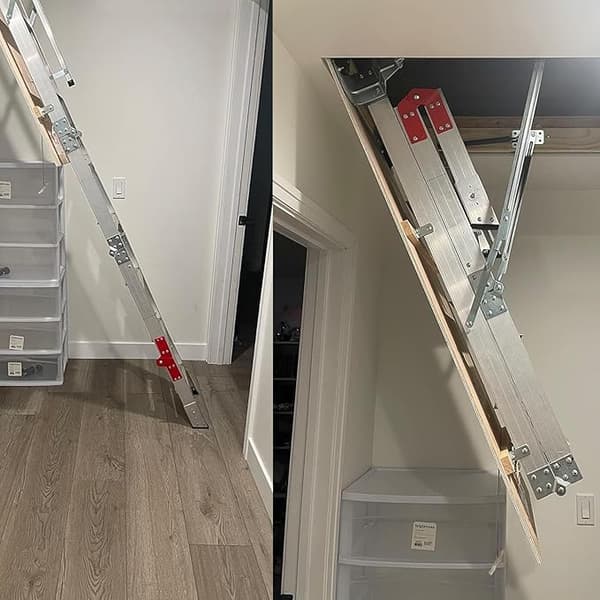 Loftstige Hengsel Sperre Stige Bindestang Loftstige Tilbehør (2 stk)