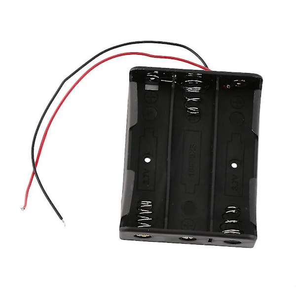 Ny plastbatteri opbevaringsboks holder til 3x18650 3.7v med