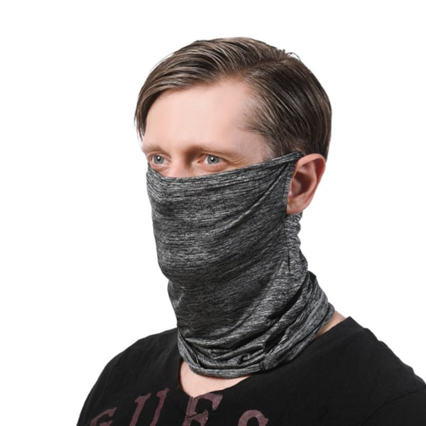 2 deler beskyttelse solaire couvre-cou masque pour hommes sports