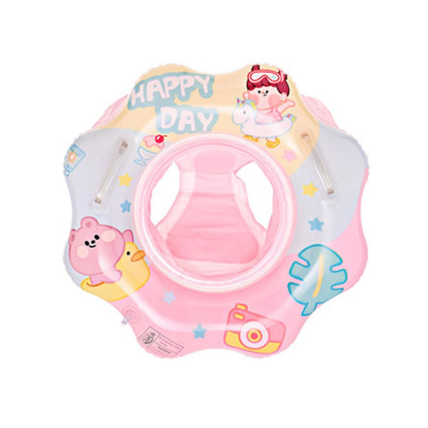 Baby Float, Oppustelig Baby Pool Float Toddler Svømme Float Ring