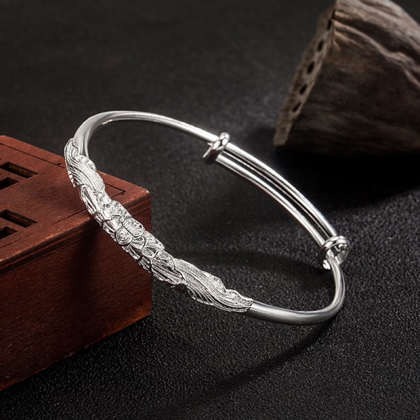 Ny mote kvinners sjarm armbånd justerbar bangle, 1 stk