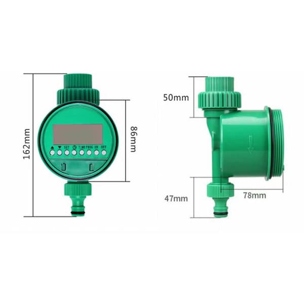 Sprinkler Timer, Automatisk Elektrisk Vandtimer med Digital Disp