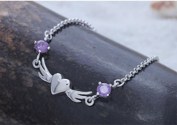 Angel Heart Justerbart Armbånd