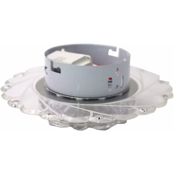 Moderne runde LED-krystal loftslampe til stue, gang, korridor (farve: flerfarvet) 3w.