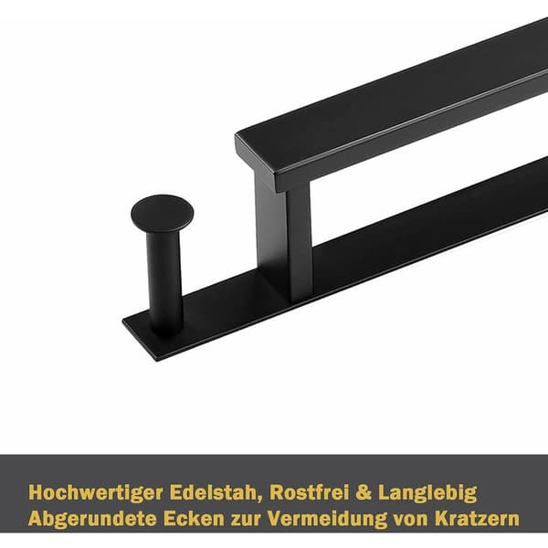 Badmøbler, håndkleholder uten boring rustfritt stål