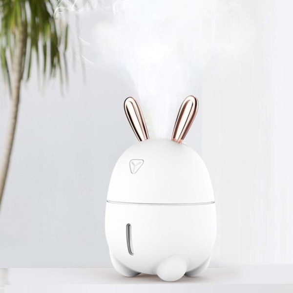 Sarjakuva-ilmankostutin Mini Cute Rabbit USB-ilmankostutin Kannettava ilmankostutin