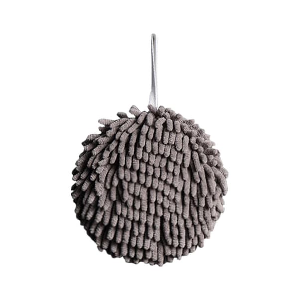 2-pack Chenille handdukar, hängande handbollstorkningshanddukar Abso
