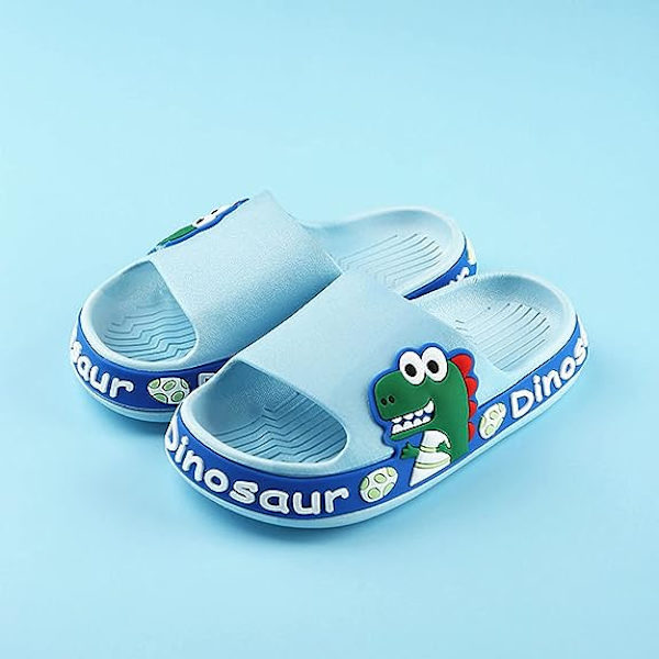 Barnens Slide Sandal Danosaur Tofflor Badrum Dusch Pool Strand fo