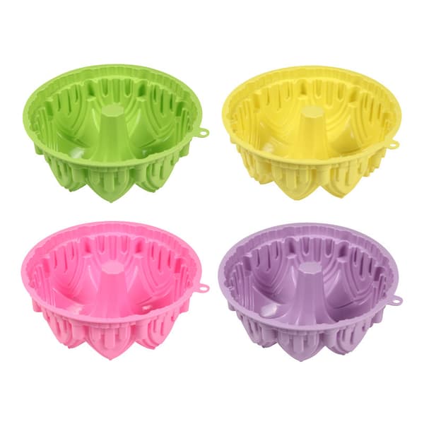 1 stk. Stor Krone Non-stick Silikone Kage Muffin Pan Form Bageform B