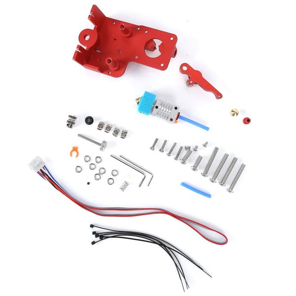 Ekstruder Kit 2 Gear Kort Rækkevidde Monteringsplade til 3D Printer Tilbehør