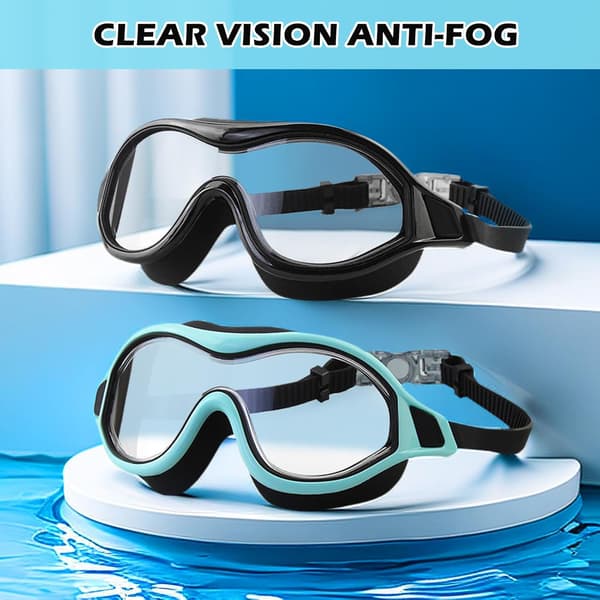 Uintigoggles, 2 kappaletta sukelluslaseja, säädettävät uimalasit