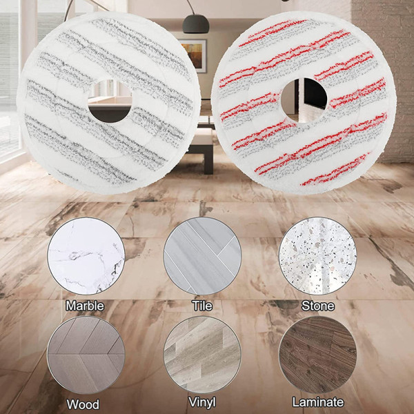 4 kpl Yhteensopiva Vileda Spin Rotating Mop Mikrokuituliina Ve