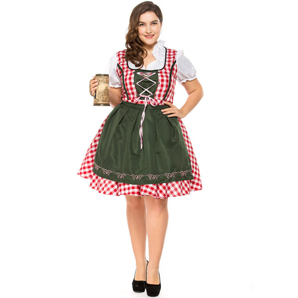 Oktoberfest Beer Girl -asut - saksalainen baijerilainen perinteinen nainen
