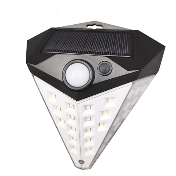 3-läges rörelsesensor solcellslampa 36 LED utomhusvägglampa för Y