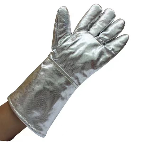 Højtemperaturhandske, højtemperaturbestandige handsker med tykke femfingerhandsker