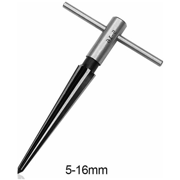 Metallisk konisk borr, (5mm-16mm diameter hål),