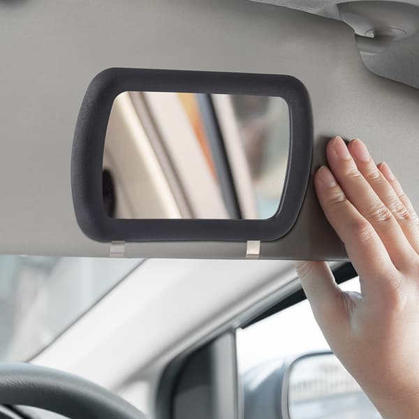 Bilsolskjerm sminke speil HD glass