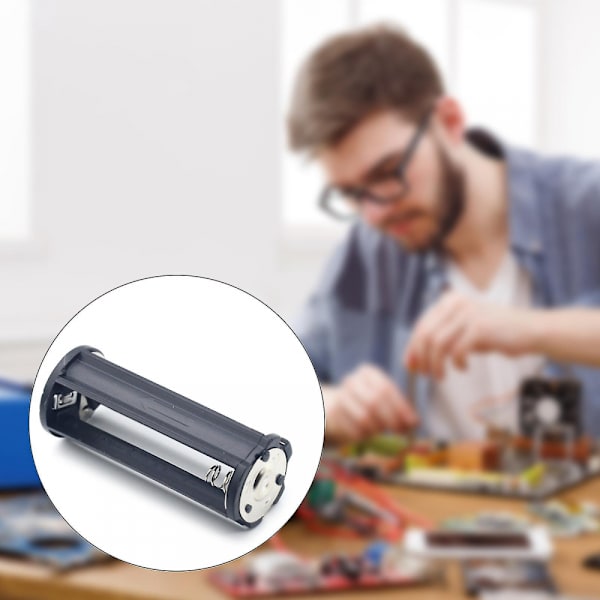 3xAAA Batteriholder Rør Sort Batterier Adapter Til Etui Konverter