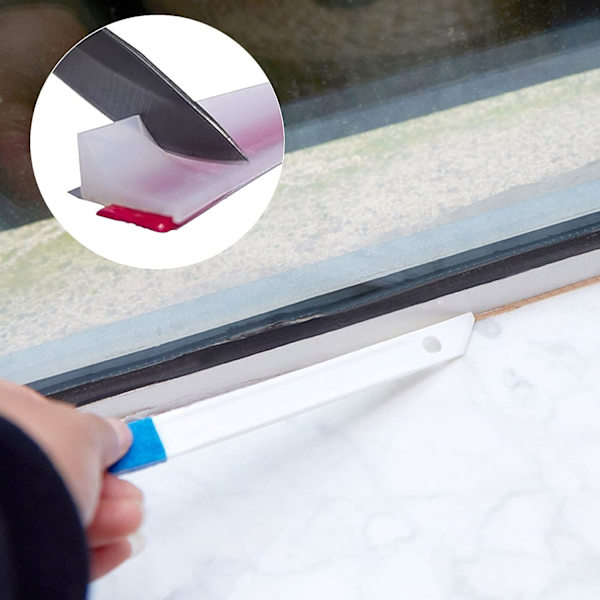 Bruse Float Guard Bar: 3m Selvklæbende Silikone Transparent Sel