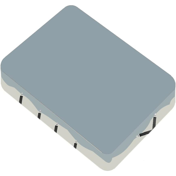 Strammesett Holder, Elastisk Strammesett Griper Perfekt for Strammesett og Flatt Sengetøy, Madrass, Sofapute, Duks (Svart)