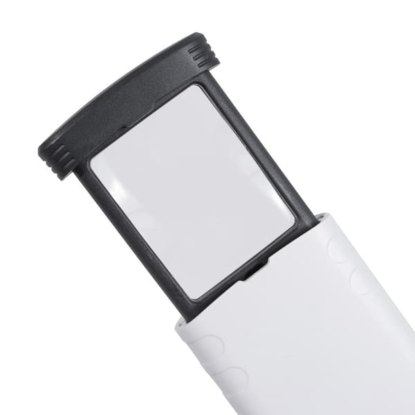 Lighted Magnifier, 4X Pocket Lighted Magnifier, LED Battery Powered Portab