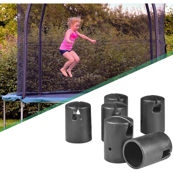 Skydd för studsmatta, 6 stycken skydd för studsmattestänger, universella skydd för studsmattestänger för 32 mm stänger
