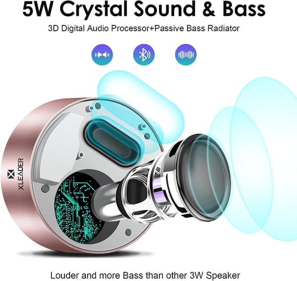 [Smart Touch] SoundAngel A8 (3:e generationen) Bluetooth-högtalare Pr