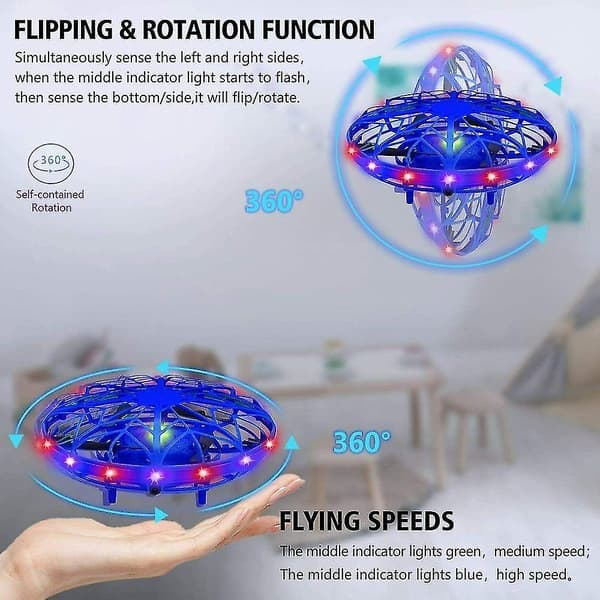 Ufo Mini Flyvende Bold Rumkugle Svævebold Magisk Controller Flyve Legetøj