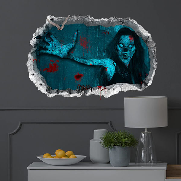 3D Halloween-seinätarrat, irrotettavat Halloween-seinätarrat