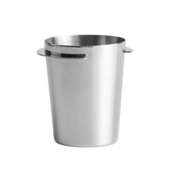 Doserkop i rustfrit stål: 51MM Kaffe Doserkop Pulver Feeder Del til Espresso Maskine, Kaffe Portafilter Tilbehør - Sølv