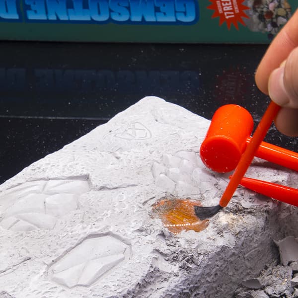 Mega Gem Digging Toolkit - Grav ekte edelstener, samlinger av stein