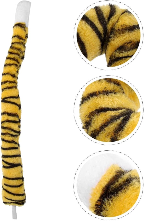 Halloween-asut Cosplay Tiger Tail Cute Animal Tail Tiger Tail