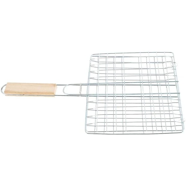 Ruostumattomasta teräksestä valmistettu grillauskori, Bbq-grillauskori kalakone