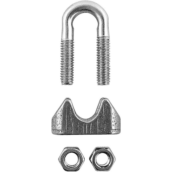 1/8 Wire Rope/kabelgrepp/klämma Rostfritt stål 304 Marine Grade 1