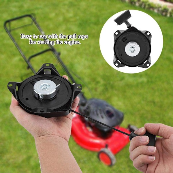 Recoil Engine Gräsklippare Generator Startmotor Manuell Drag 590420