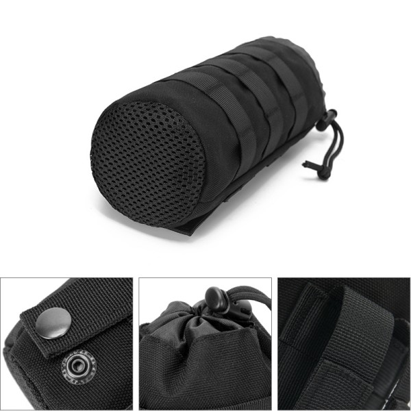 32 oz vattenflaskhållare - Uppgraderad vattenflaskhållare, taktisk Molle vattenflaskväska i 1000D nylon för vandring, resor, vandring, camping, cykling, utomhussporter