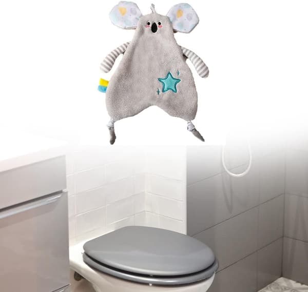 Hängande handduk söt koalaform handduk snabb torkning handduk