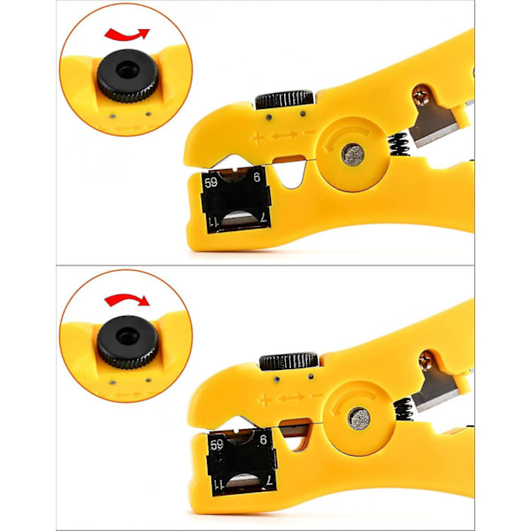 2-pack Trådavskiljare, Universal Kabelklippare, för Utp Cat5 Cat6 Kabelavskiljare